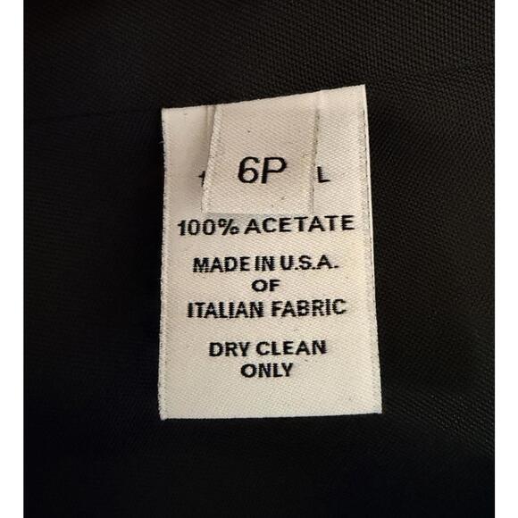 New Fleurette Charlie Wool Coat in Black Sz 6P $1295 - Picture 12 of 13